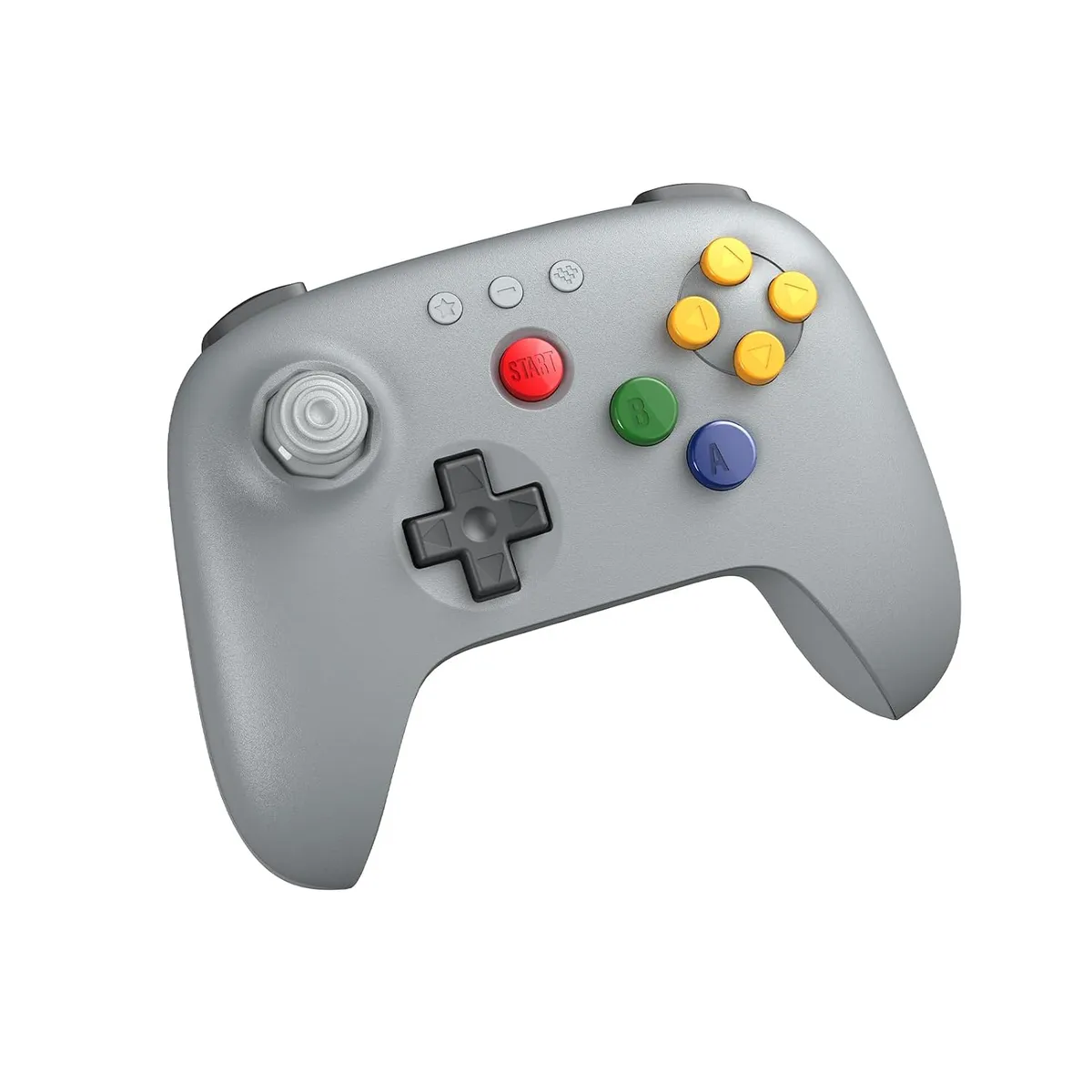 8BitDo 64 Bluetooth Controller in classic grey
